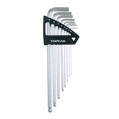 Abbildung von Topeak DuoHex Innensechskantschlüssel Set, Silver, One Size