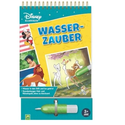 Abbildung von Disney Klassiker Wasserzauber einfach mit Wasser malen!: Malbuch Wassertankstift für Kinder ab 3 Jahren
