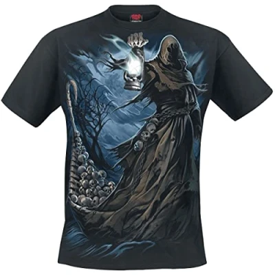 Abbildung von Spiral Ferryman T Shirt Schwarz S