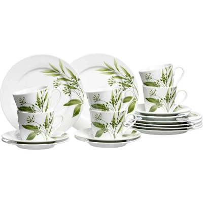 Abbildung von Ritzenhoff &amp; Breker Kaffeeservice &quot;Evora&quot;, (Set, 18 tlg.), Geschirr Set mit Botanik Motiv