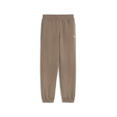 Abbildung von Puma Wardrobe Relaxed Jogginghose, Damen, Größe: Large, Totally taupe