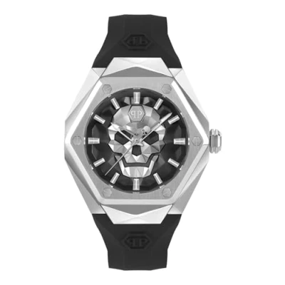 Abbildung von Philipp Plein The $kull Spikes Schwarz Herren Armbanduhr PWPWA0124