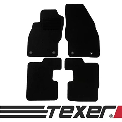 Abbildung von TEXER Textil Fußmatten Passend für Opel Corsa D Bj. 2006 2014 Basic