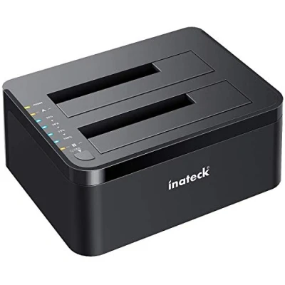 Abbildung von Inateck Festplatten Dockingstation USB 3.0, SATA Dual Schacht Docking