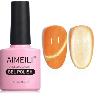 Abbildung von AIMEILI Cat Eye UV Gel, 10ml Gel Nagellack Nail Glitzer DIY Art Maniküre 717