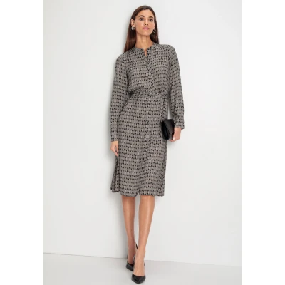 Abbildung von HECHTER PARIS Midikleid, mit eleganten Print NEUE KOLLEKTION
