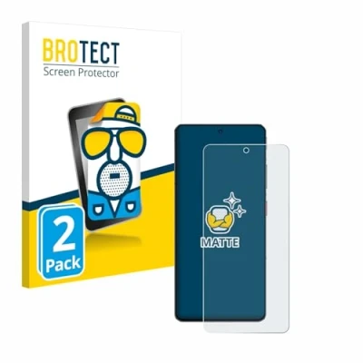 Abbildung von BROTECT Entspiegelungs Schutzfolie für ZTE Nubia Z60S Pro (2 Stück) Matte Displayschutz Folie, Anti Reflex, Fingerprint