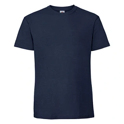 Abbildung von Fruit of the Loom Ringspun Premium T Herren Shirt NEU, Größe:M, Farbe:deep Navy