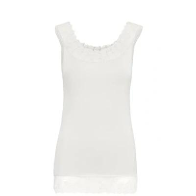 Abbildung von Cream Florence Top, Damen, Größe: Medium, Chalk