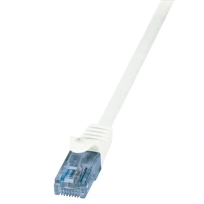 Abbildung von LogiLink Professional Patchkabel Cat.6A 10GE Home U/UTP, EconLine, weiß, 0,25m