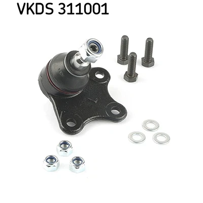 Abbildung von SKF VKDS 311001 Traggelenk mit synthetischem Fett 18,2 SKODA: Fabia 1 Combi, Roomster, 2 Schrägheck, VOLKSWAGEN: Polo IV Schrägheck