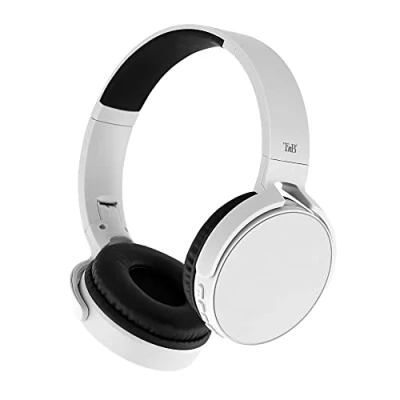 Abbildung von T&#039;nB Kabelloser Bluetooth 5.0 Kopfhörer, Single 2, 8 Stunden Hörzeit, verstellbar, Klinkenanschluss, komfortabel, integriertes Mikrofon und Bedienelemente, für Sport Training Silber