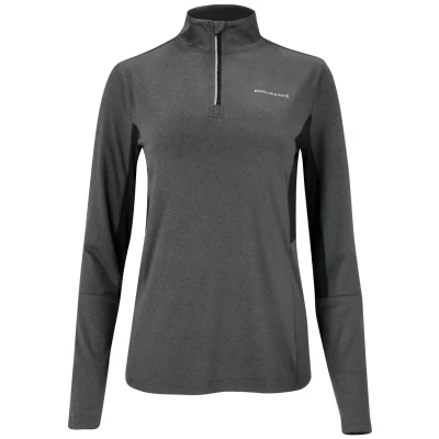 Abbildung von Endurance Jocee Langarmshirt, Damen, Größe: 38, Black melange