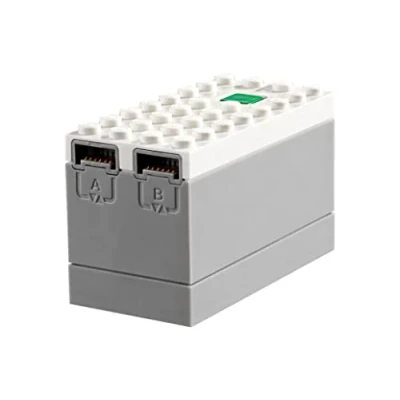 Abbildung von LEGO® 88009 Powered Up Hub Batteriebox für Sensoren &amp; Motoren Flexible Steuerung Roboterprojekte, Einfache Integration erweiterte Modelle kompatibel mit 88005 88006 88010