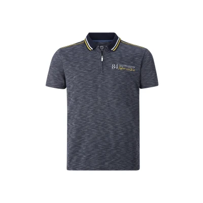 Abbildung von Jan Vanderstorm Poloshirt IBENHARD mit Kontrastnähten