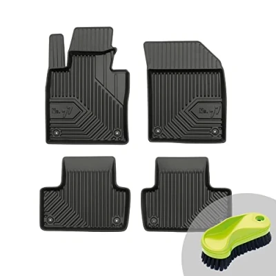 Abbildung von FROGUM No.77 Gummimatten Ganzjahresset von Auto Fußmatten Autofussmatten für Volvo XC60 II ab 2017 Langlebiges TPE Material