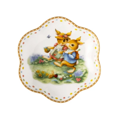 Abbildung von Villeroy &amp; Boch Annual Easter Edition Jahresschale 2025 Bunt, Schale Keramik, Schüssel, Bowl, Ostern Deko, Oster Dekoration, Osterdeko, Limitiertes Sammlerstück, Premium Porzellan