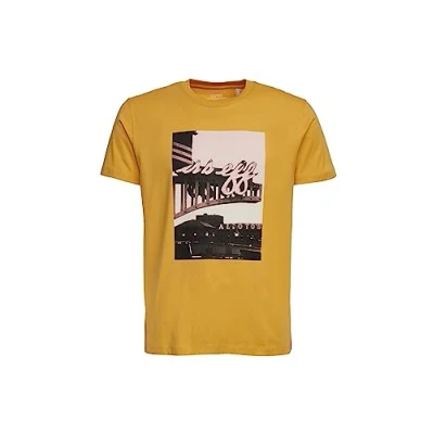 Abbildung von ESPRIT Herren 043EE2K320 T Shirt, 730/SUNFLOWER Yellow, XS