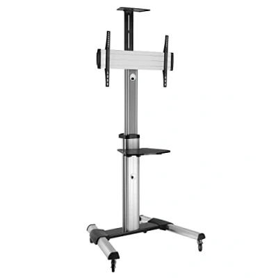Abbildung von ROLINE LCD /TV Rollständer, silber, bis 50kg
