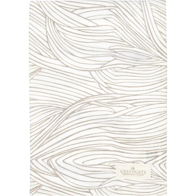 Abbildung von Greengate Wilja Geschirrtuch beige 70x50cm