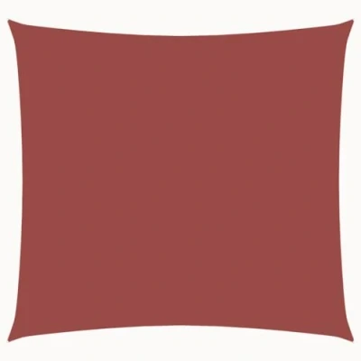 Abbildung von vidaXL Sonnensegel OxFordgewebe Quadratisch 2x2m Terracotta Garten Sichtschutz