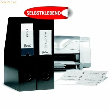 Abbildung von 3L Beschriftungsfenster 25x75mm selbstklebend VE=48 Stück