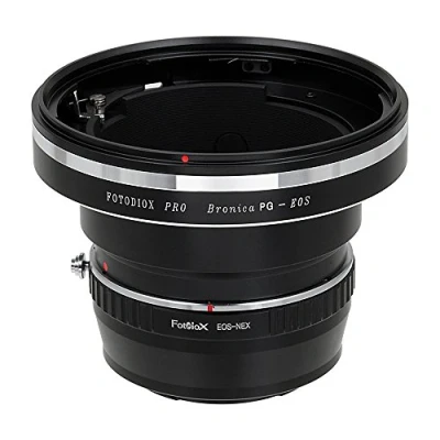 Abbildung von Fotodiox Pro Combo Lens Adapter Kit Compatible with Bronica GS 1 (PG) Lenses on Sony E Mount Cameras
