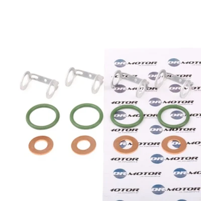 Abbildung von DR.MOTOR AUTOMOTIVE DRM0419S Dichtungssatz, Einspritzdüse NISSAN: NP300 Navara Pickup, Pathfinder 3, X Trail