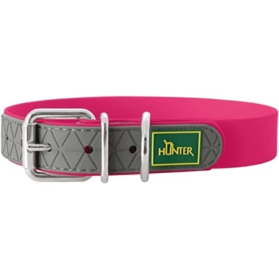 Abbildung von HUNTER CONVENIENCE Hundehalsband, Kunststoffmaterial, 65 L XL, himbeer