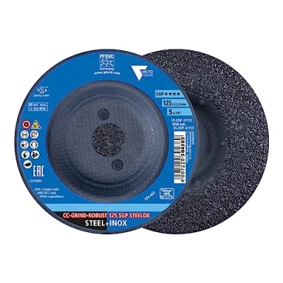 Abbildung von PFERD Schleifscheibe 64195126 CC GRIND ROBUST 125 SGP STEELOX Durchmes