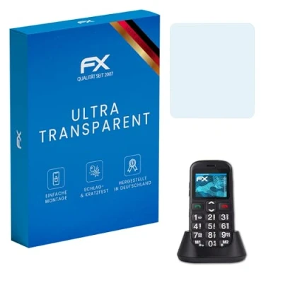 Abbildung von atFoliX Schutzfolie kompatibel mit Swisstone BBM 320c Folie, ultraklare FX Displayschutzfolie (3X)