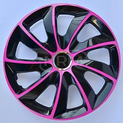 Abbildung von Radzierblende STIG EXTRA schwarz/pink 13 Zoll 4er Set