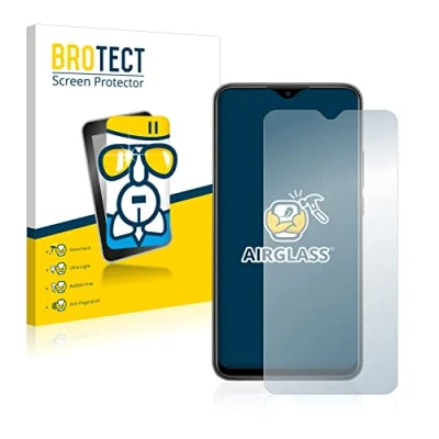 Abbildung von BROTECT Schutzglas für Xiaomi Redmi 9 Schutzfolie Panzer Folie Glas [Extrem Kratzfest 9H, Anti Fingerprint, Ultra Transparent]