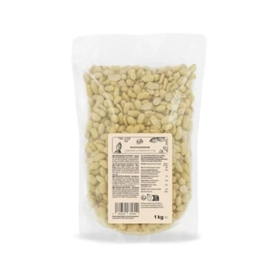 Abbildung von KoRo Erdnüsse roh blanchiert 1 kg Geschälte Erdnuss ohne Salz Ungeröstet 100% Naturbelassen Zusätze