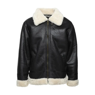 Abbildung von Alpha Industries B3 FL Winterjacke, Herren, Größe: XXL, Black