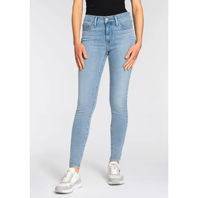 Abbildung von Levi&#039;s Jeans Skinny Fit, Damen, Größe: 26x32, Light stone