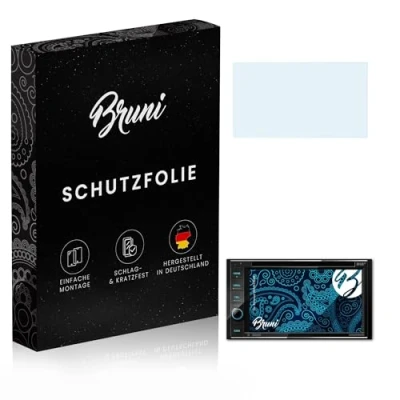 Abbildung von Bruni Schutzfolie kompatibel mit Kenwood DDX4019DAB Folie, glasklare Displayschutzfolie (2X)