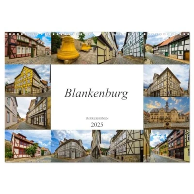 Abbildung von Blankenburg Impressionen (Wandkalender 2025 DIN A3 quer), CALVENDO Monatskalender