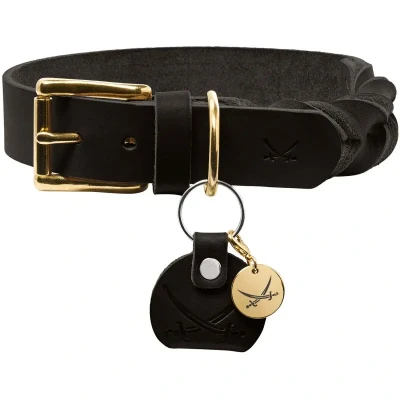 Abbildung von Halsband Sansibar Solid M L (60), Schwarz 60