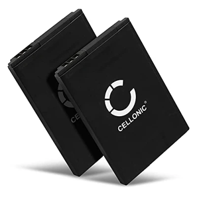 Abbildung von CELLONIC 2X Ersatzakku für Siemens Gigaset SL78H, SL350, SL400, SL400A, SL450, SL750, SL780, SL785 Telefon Ersatz Akku V30145 K1310 X445, 850mAh wiederaufladbare Batterie Telefonakku