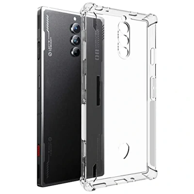Abbildung von mtb more energy® Case Soft Armor kompatibel mit ZTE Nubia Red Magic 8 Pro verstärkte Ecken Kameraschutz 1,5mm TPU Schutz Hülle Cover Handyhülle