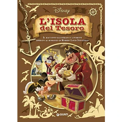 Abbildung von L&#039;isola del tesoro. Il racconto illustrato e a fumetti ispirato al romanzo di Robert Louis Stevenson