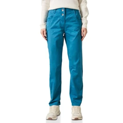Abbildung von Cecil Stoffhose, Damen, Größe: 28x28, Blau