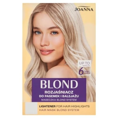 Abbildung von JOANNA Aufheller für blonde Strähnen, hellt bis zu 6 Töne auf