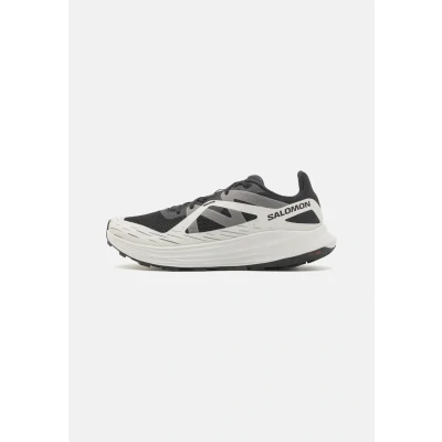 Abbildung von Salomon Ultra FLOW Laufschuh Trail, Herren, Größe: 40 2/3, Black/glacier gray/quiet shade Schuhe