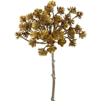 Abbildung von I.GE.A. Kunstblume &quot;Dill&quot;, Metallic Distelzweig, Kunstzweige, 3er Set