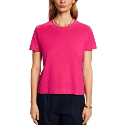 Abbildung von ESPRIT Damen 993ee1k308 T Shirt, 660/Pink Fuchsia, XXS