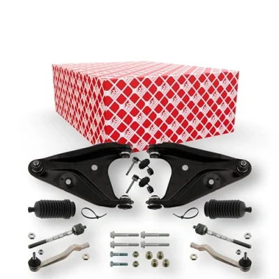 Abbildung von febi BILSTEIN 34333 Querlenker Reparatursatz Vorderachse Plus DACIA: Sandero I, Logan I Limousine, Pickup