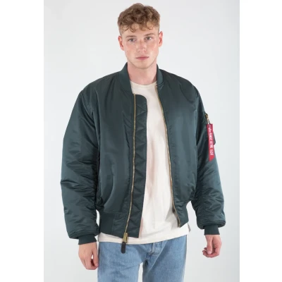 Abbildung von Alpha Industries Bomberjacke, Herren, Größe: XL, Navy green