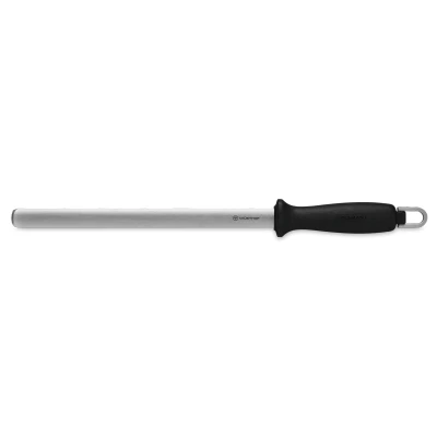 Abbildung von WÜSTHOF Diamant Schärfstab 26 cm fein, Schwarz / Silber